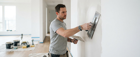 4. Plastering, skimming, painting and decorating