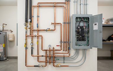 7. Plumbing and electrical work